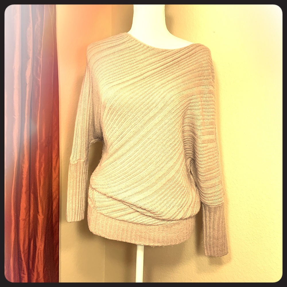 J-Lo off shoulder sweater